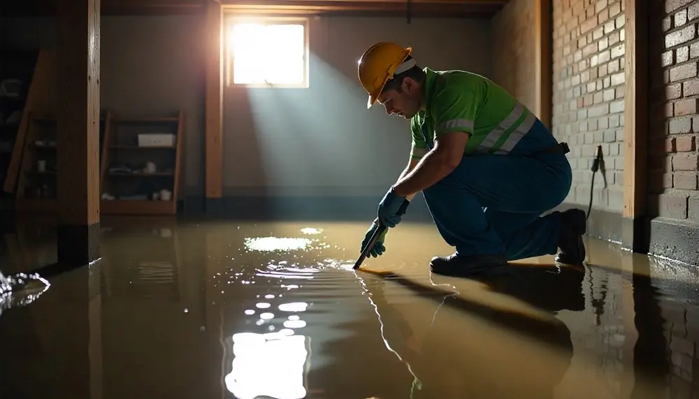 Professional water damage restoration services in Lake Panasoffkee, FL